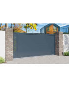 Portails aluminium sur mesure – Portails battants et coulissants | WebMenuiserie